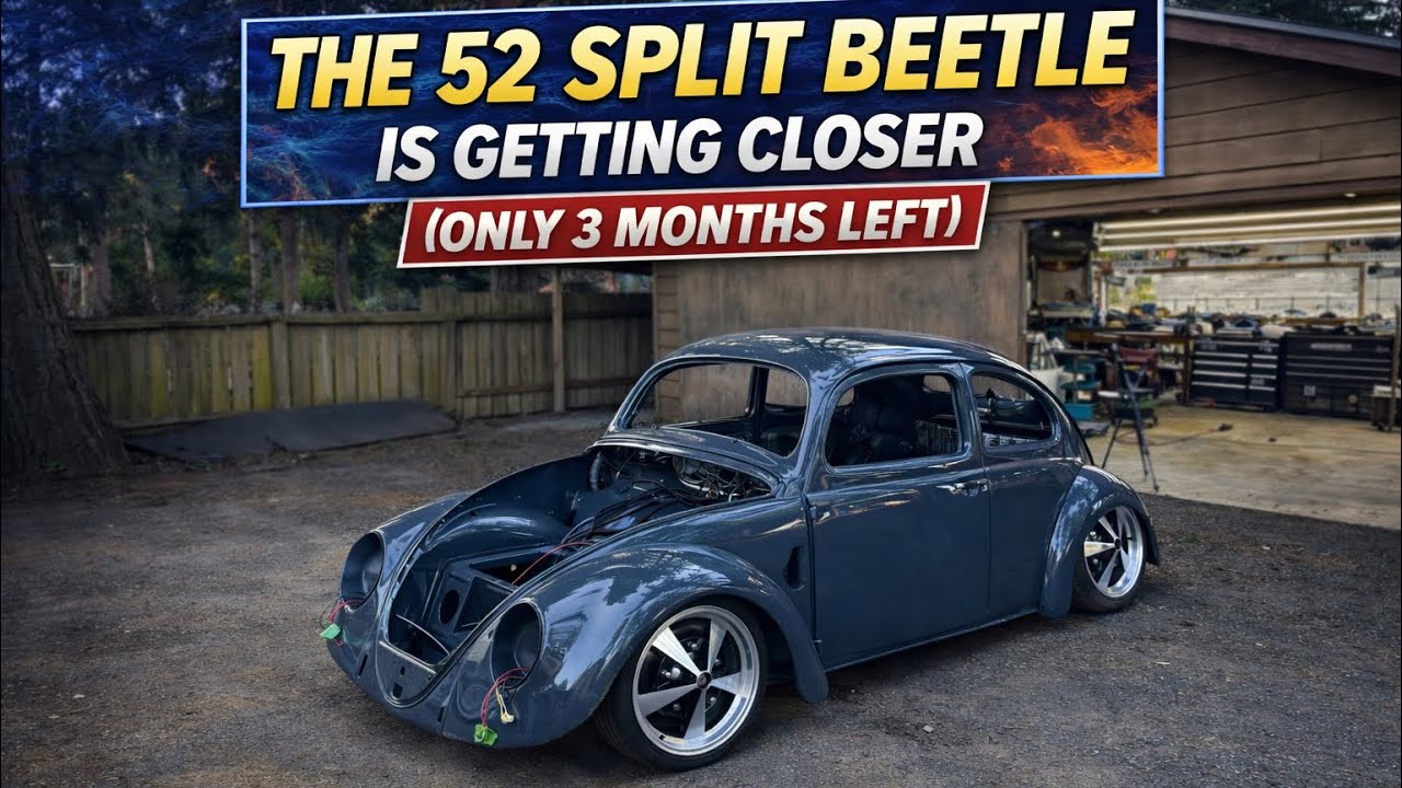 THE 52 SPLIT BEETLE IS GETTING CLOSER (ONLY 3 MONTHS LEFT)