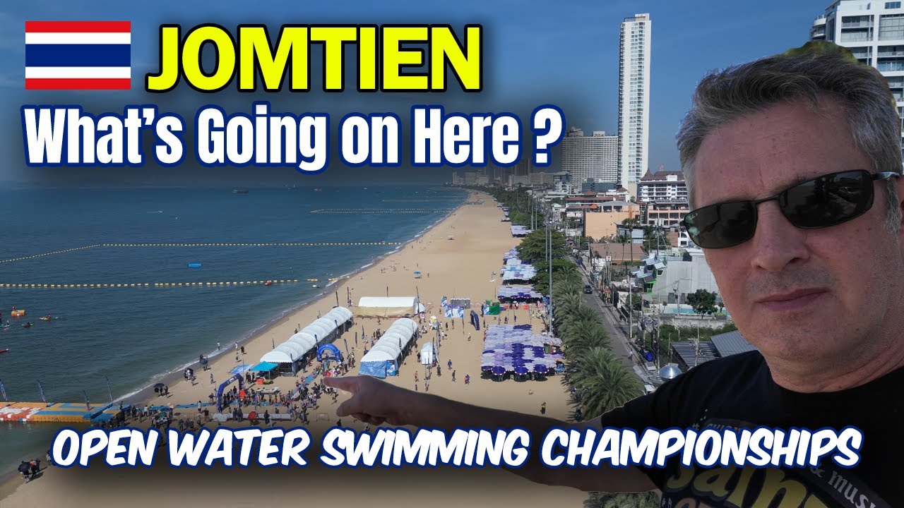 Jomtien Beach, Open Water Swimming Championships, Thailand 🇹🇭
