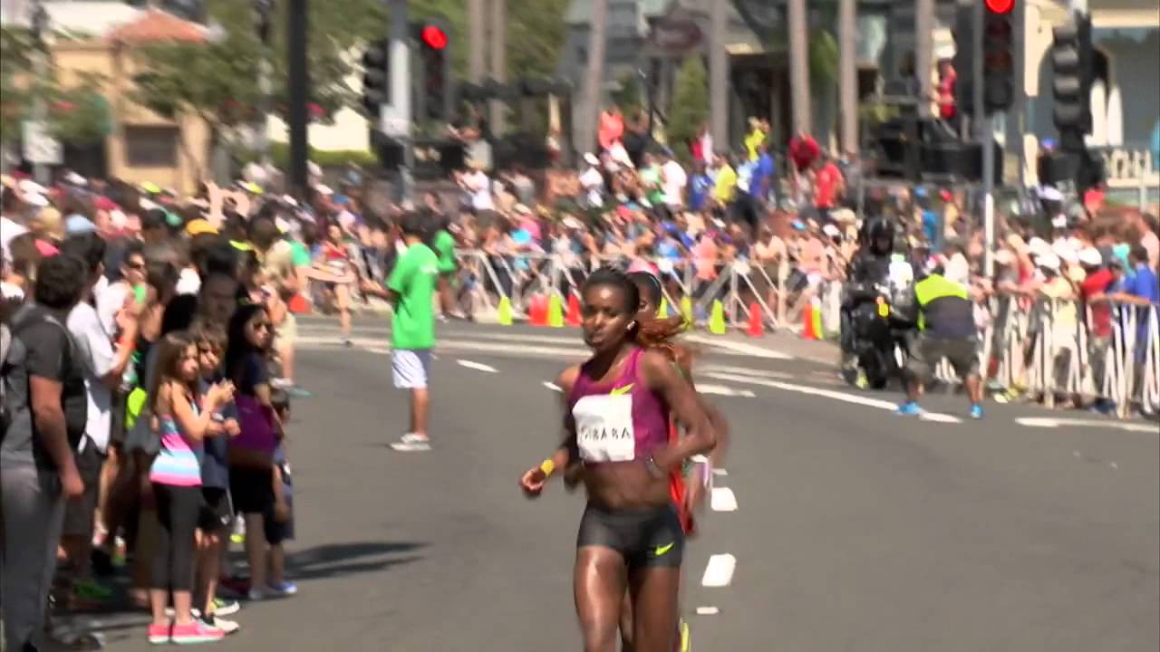 Carlsbad 5000 Elite Women's Race 2015 HD