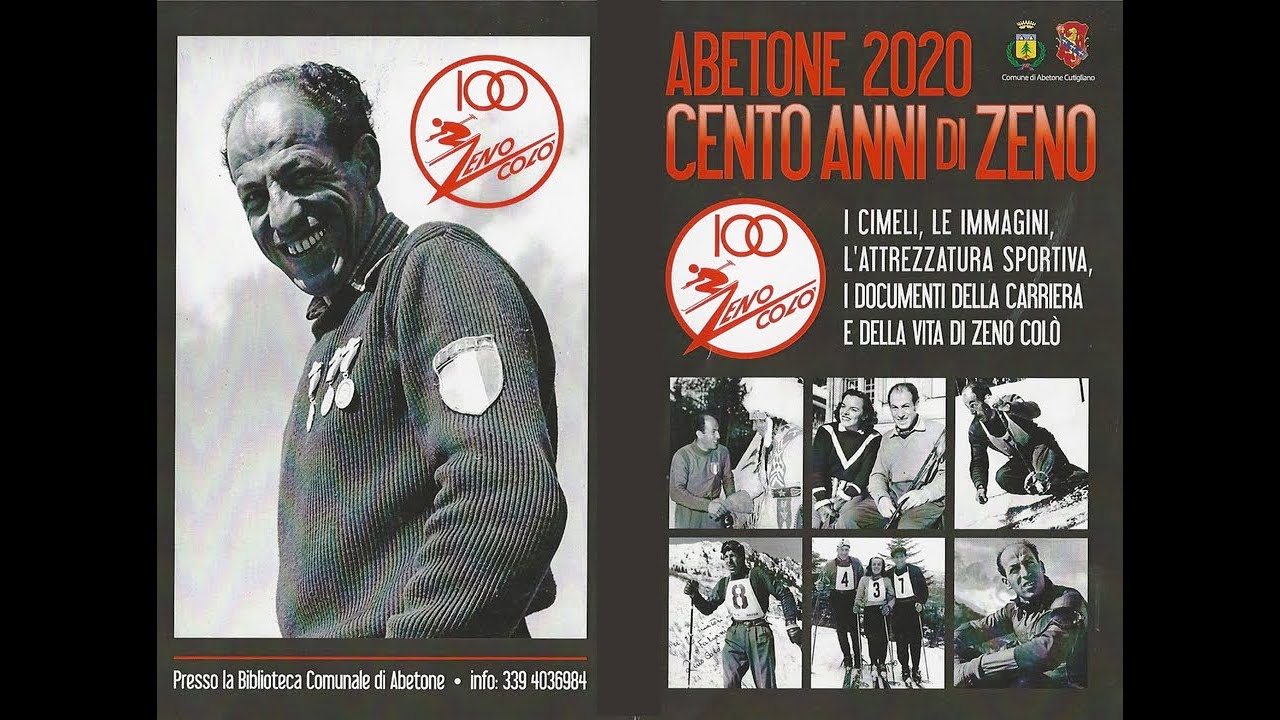 ABETONE 2020 CENTO ANNI DI ZENO COLO' - MOSTRA DI FOTO, CIMELI E DOCUMENTI.