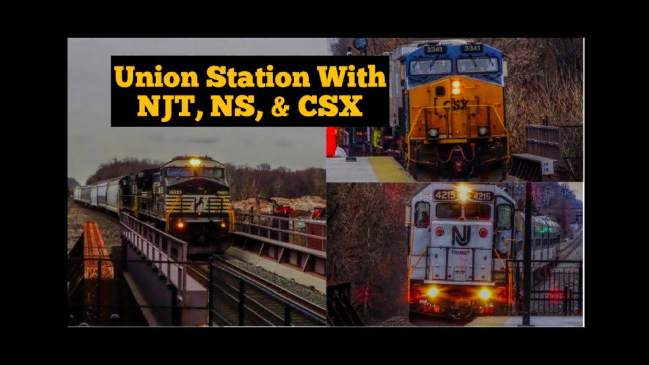 New York Penn & Union With CSX & Norfolk Southern (FHD 60FPS) 2/6/2019