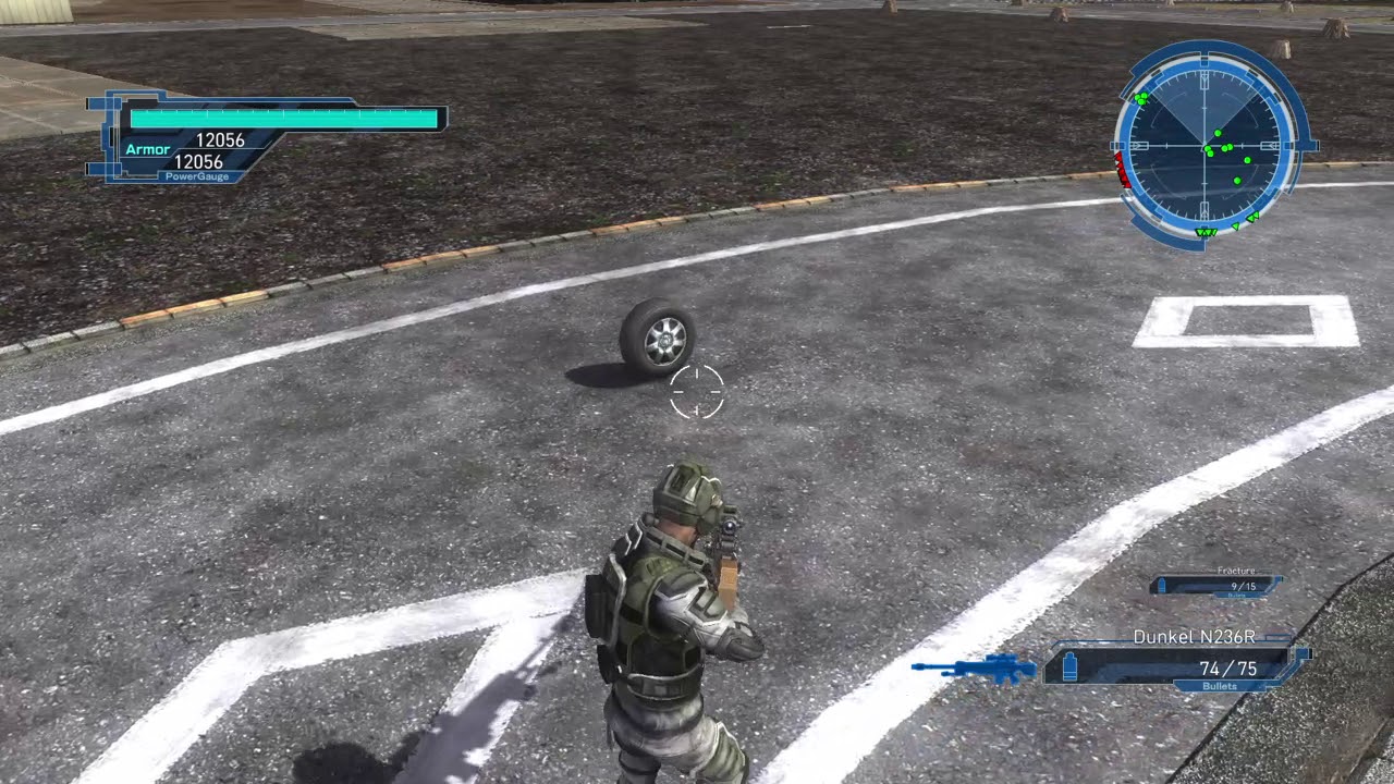 EARTH DEFENSE FORCE 5: Wheel