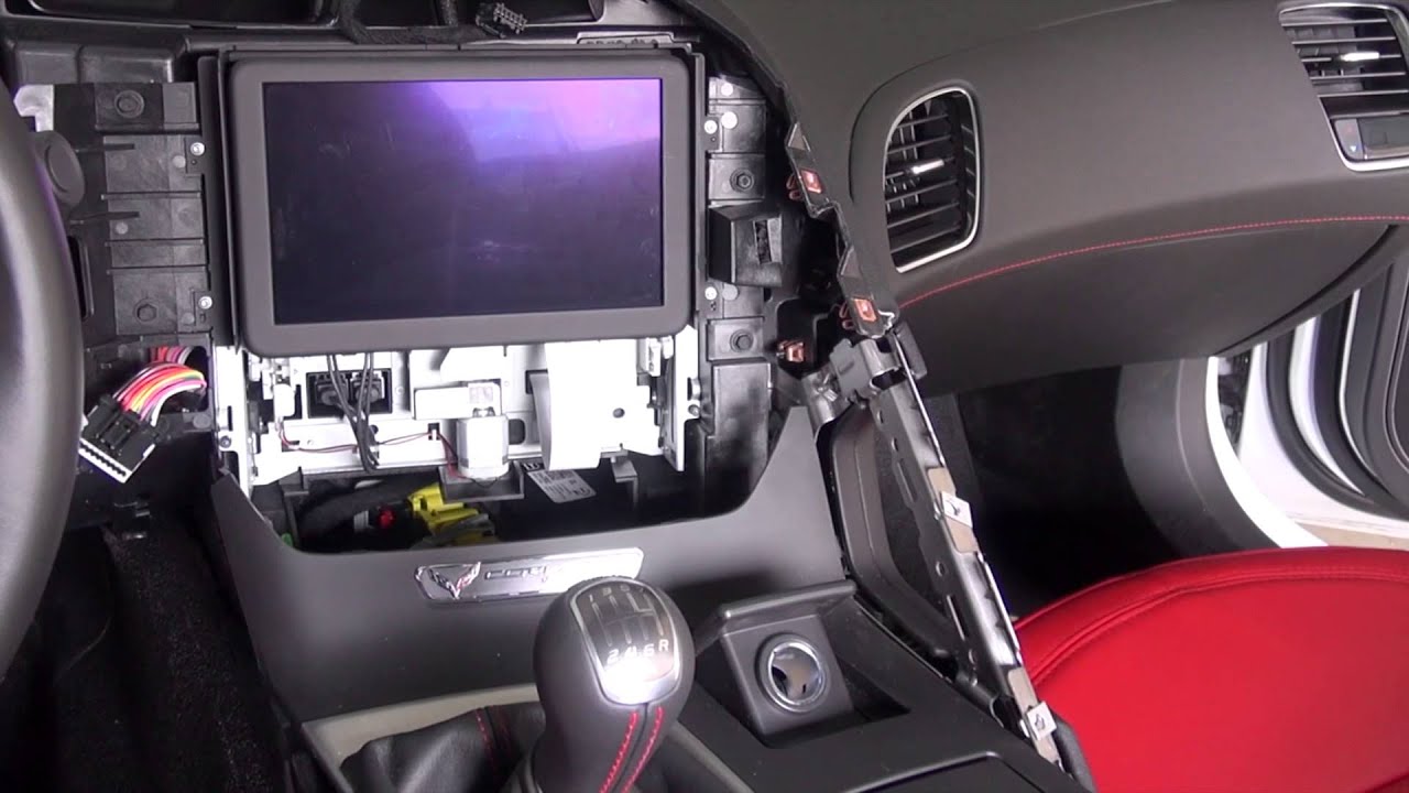 Corvette C7 Stingray Carbon Fiber Dash Installation DIY