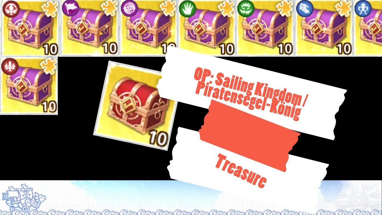 OP: Sailing Kingdom / Piratensegel-König -  Treasure