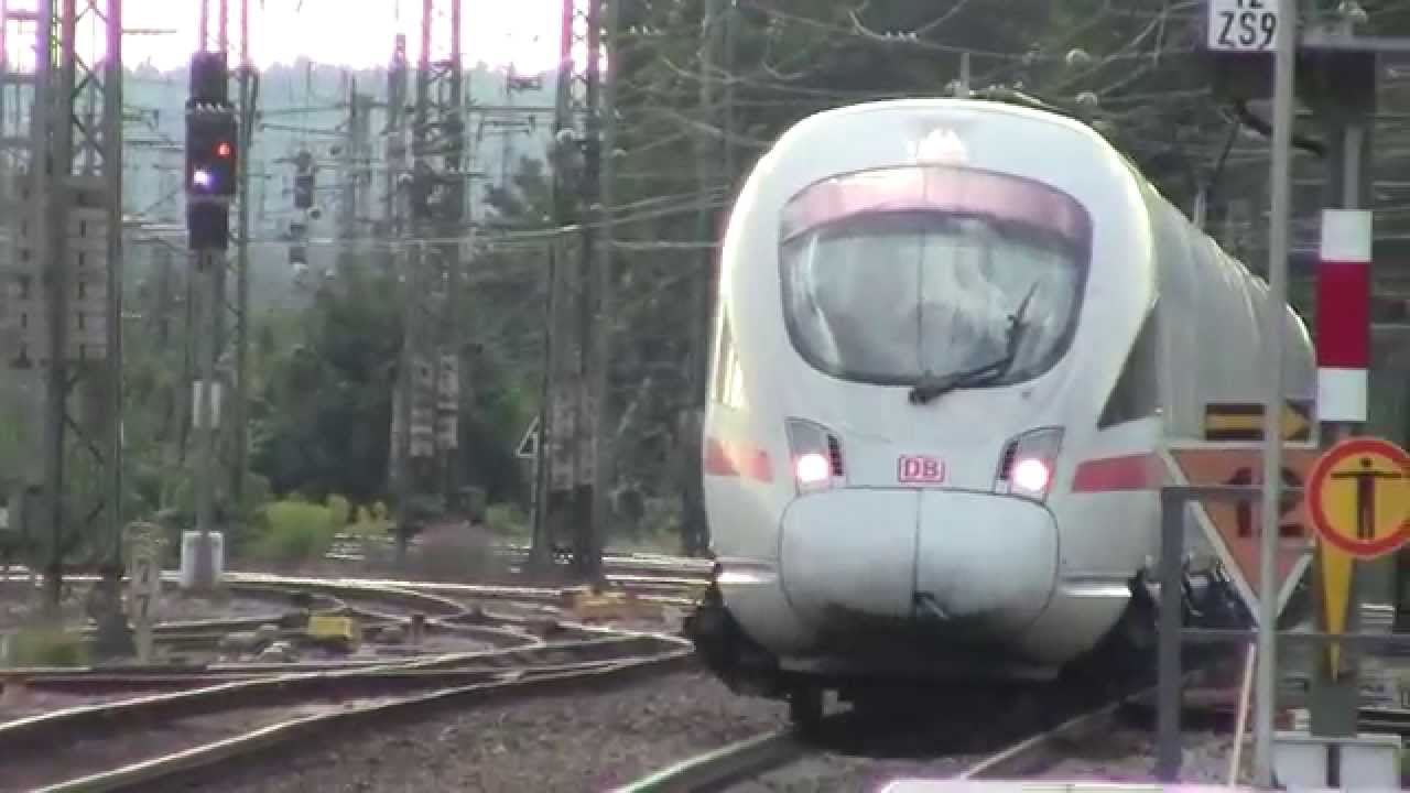 M&uuml;nchen Pasing HD-DB BR411 no.411010 arrives on service to Munchen Hbf