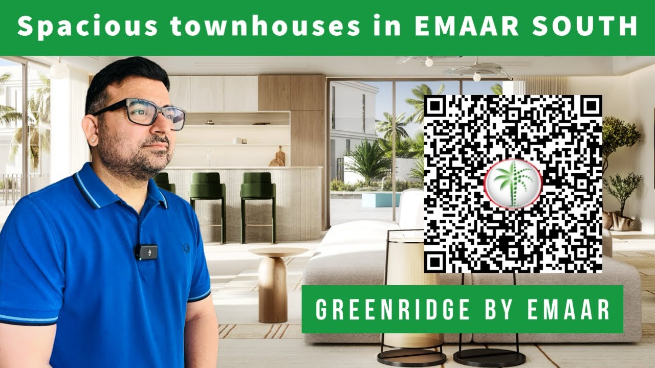 SPACIOUS TOWNHOUSES AT EMAAR SOUTH ! GREENRIDGE BY EMAAR !