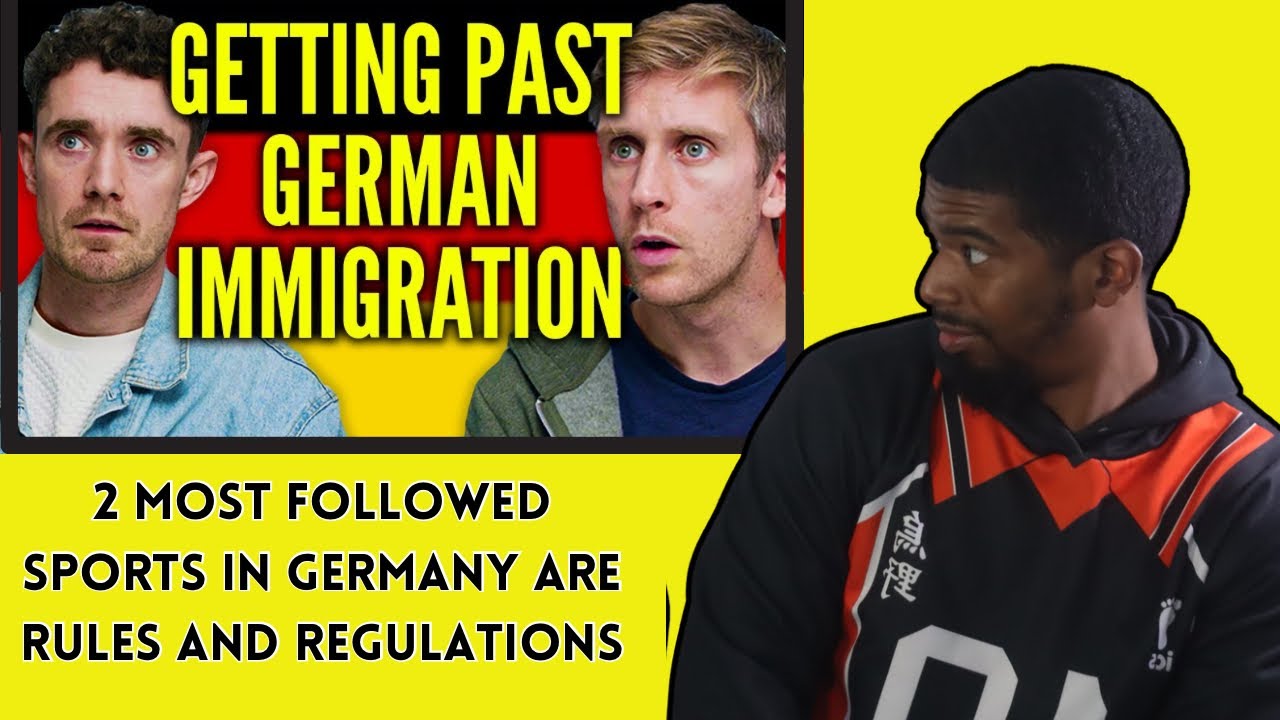 AMERICAN REACTS TO Getting Past German Immigration | Foil Arms and Hog
