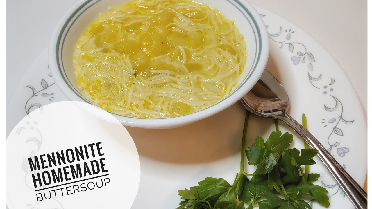 Simple Mennonite Butter Soup 🍽