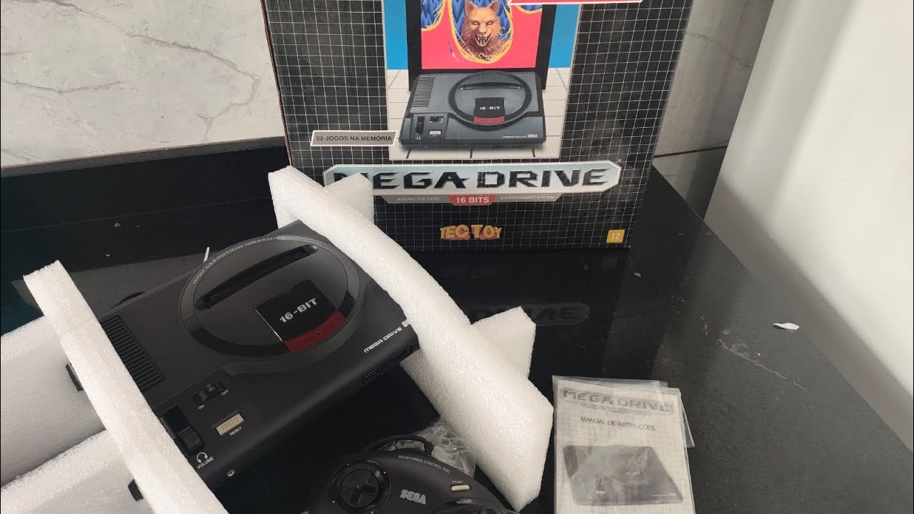 Leilão Deste Mega Drive em ifgames leilões , link na descrição do vídeo 