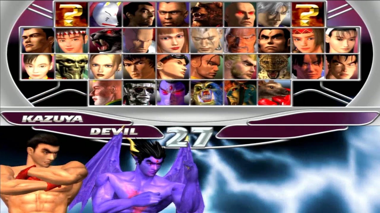 Tekken Tag Tournament - Kazuya Mishima & Devil