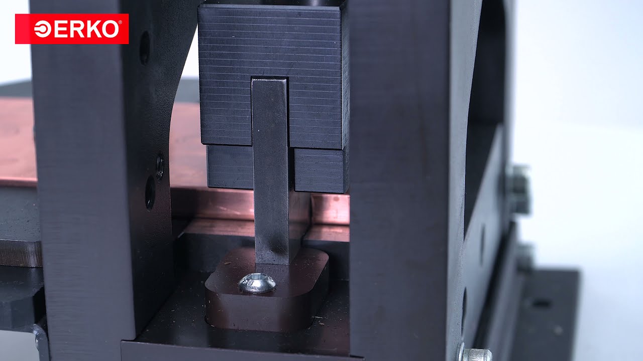 #35 | ERKO | Cutting Al and Cu busbars | HC 125 Busbar cutter