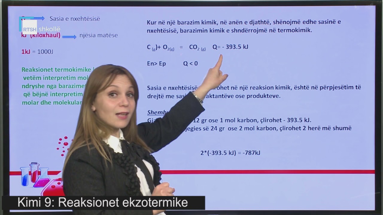 Kimi 9 - Reaksionet ekzotermike