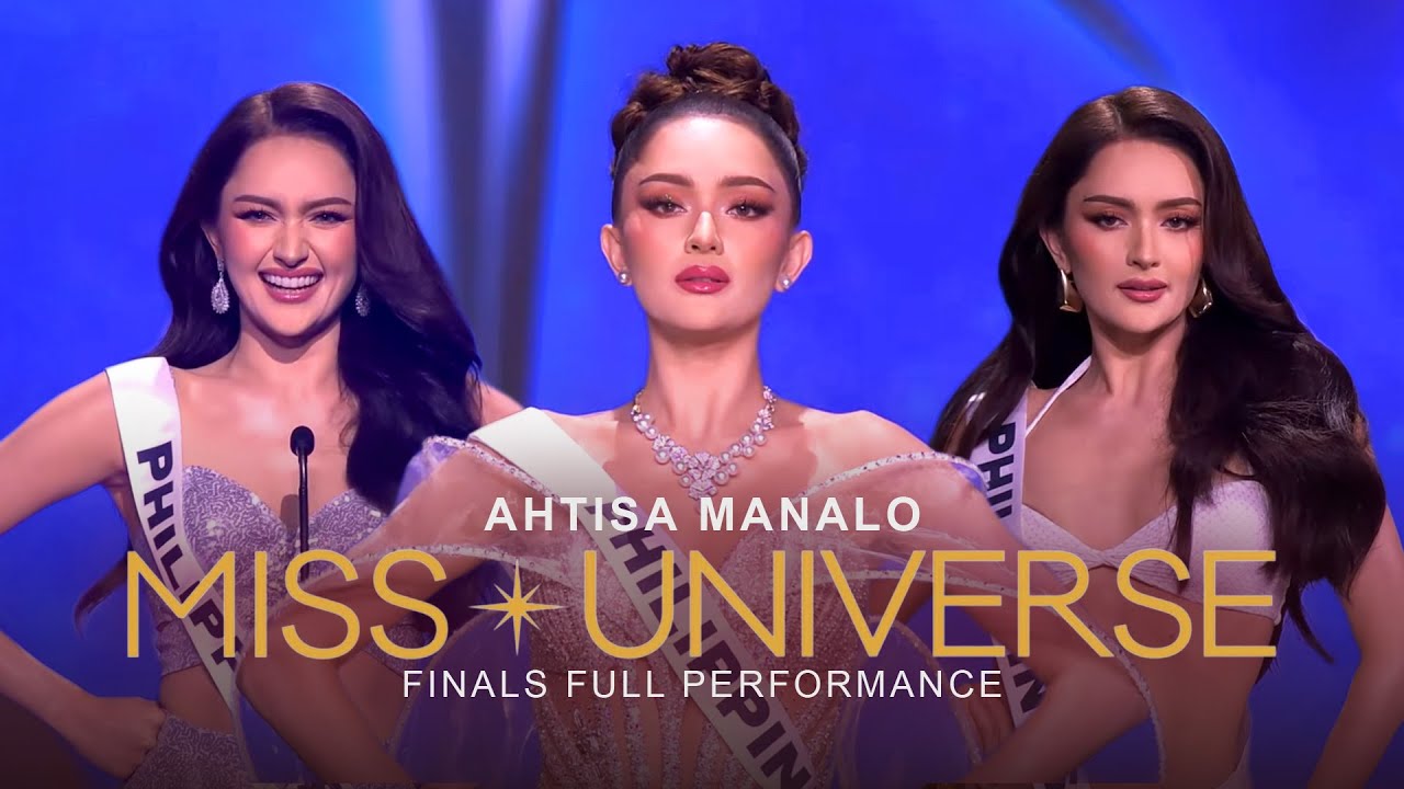 Ahtisa Manalo&rsquo;s FULL FINALS Moment | Miss Universe 2025 #missuniverse 