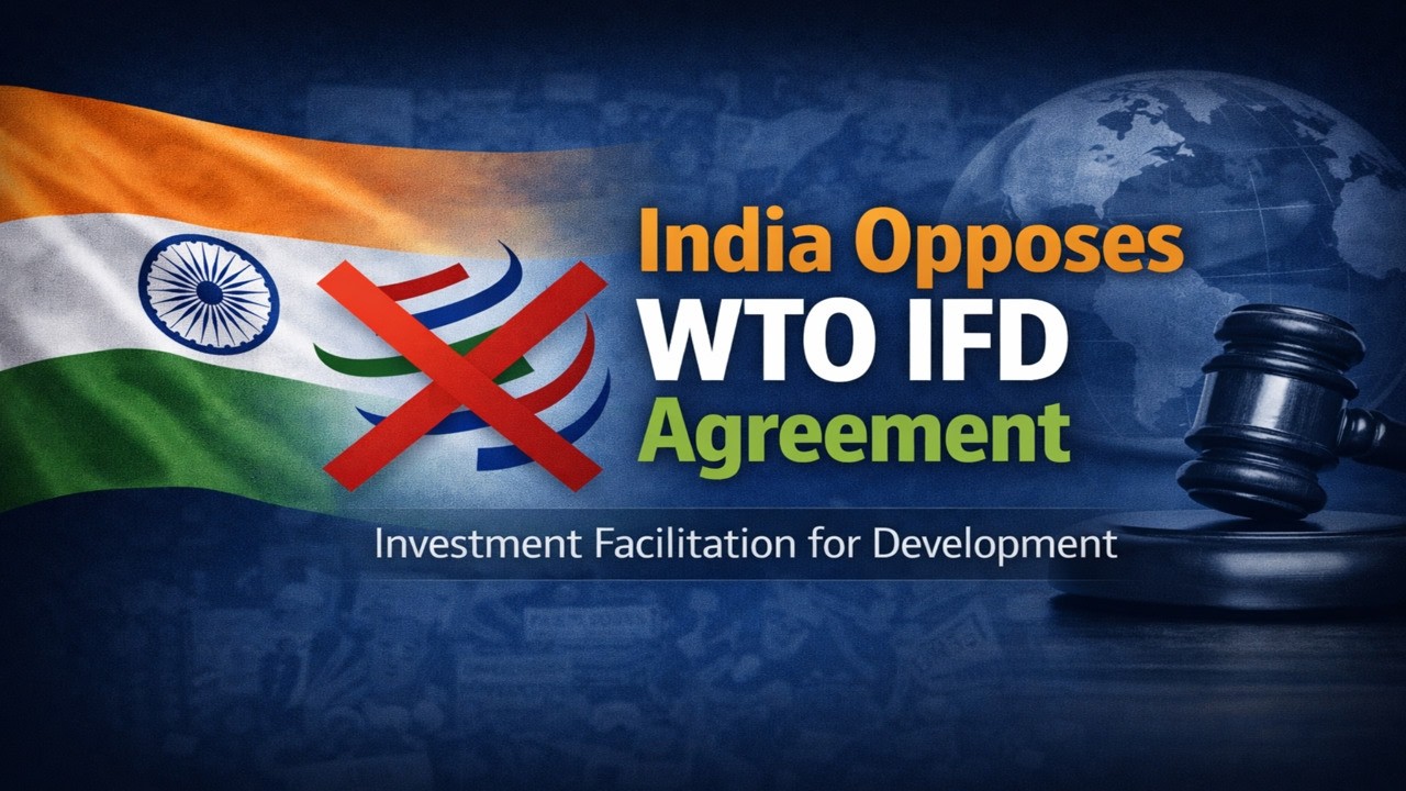 BREAKING: India Says NO to WTO! Global Trade Shockwaves Explained | Flash News