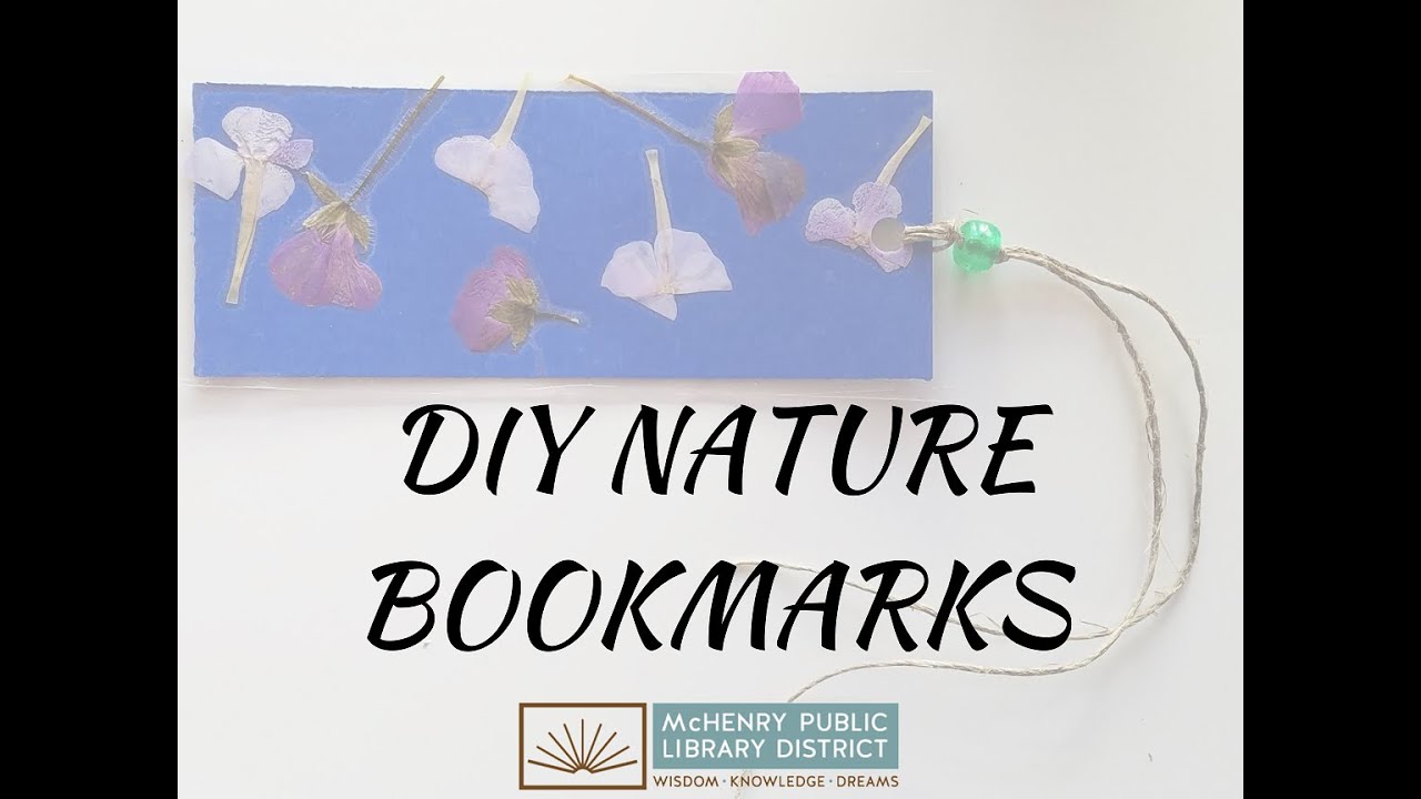 DIY Nature Bookmark