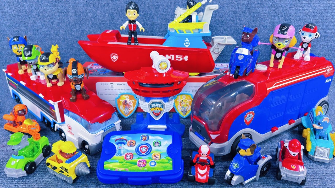 10 Minutes Satisfying with Unboxing Paw Patrol Rescue Toy Collection ASMR | Review Toys