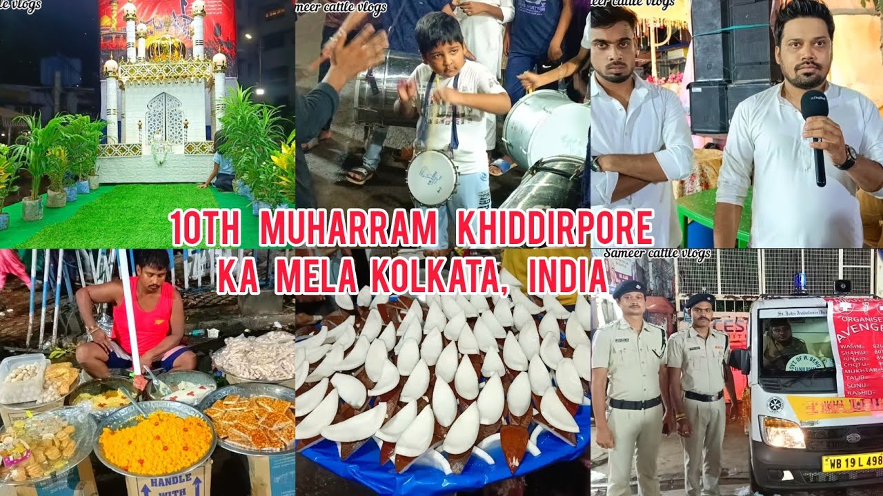 kolkata khidirpur ka muharram 2024 | khidirpur Karbalal pagla akhada kolkata | new vlogs |ali shorts