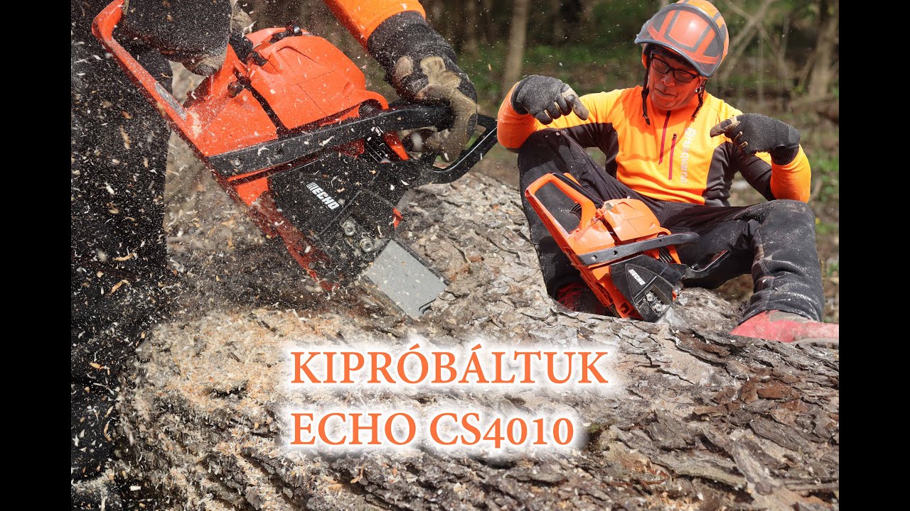 KIPRÓBÁLTUK: ECHO CS4010 Láncfűrész