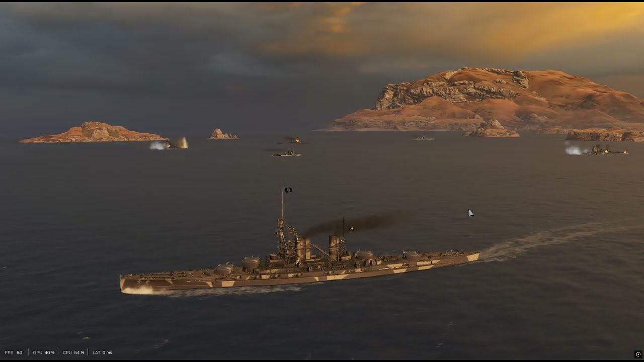 World of Warships CHIOS EUROPE BB Line