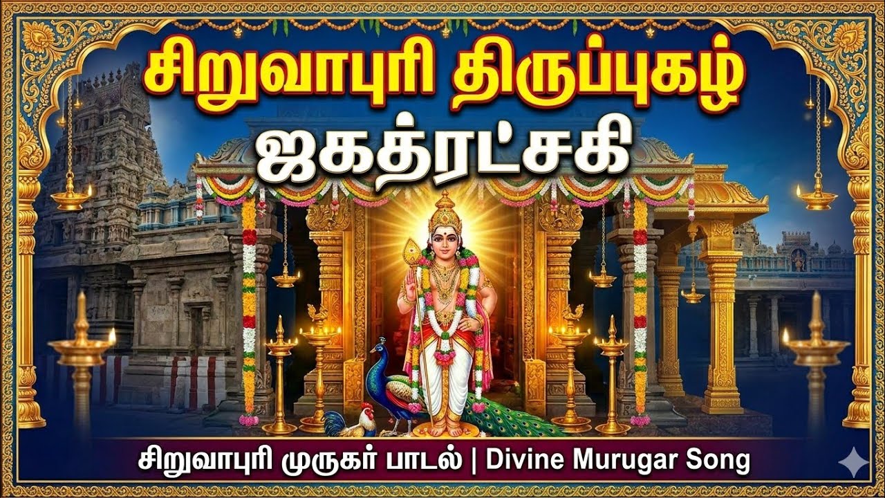 Siruvapuri Thiruppugazh|written by Arunagirinadhar sung by Smt.Jagatratchagi