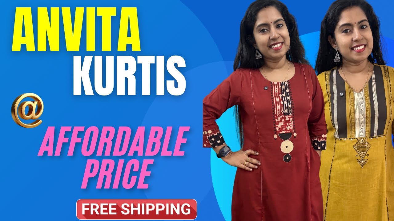 Anvita Brand Kurtis at Affordable Prices | Trusted Quality & Stylish Designs | New Collection 2025