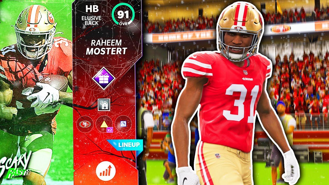 RAHEEM MOSTERT is a SPEED DEMON (3 TDs) - Madden 21 Ultimate Team 