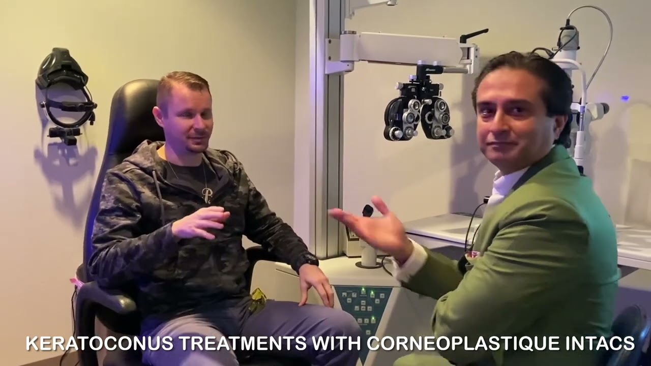 Can Cross Linked Cornea undergo Vison Improvement with Corneoplastique Intacs? Yes! @GulaniVision
