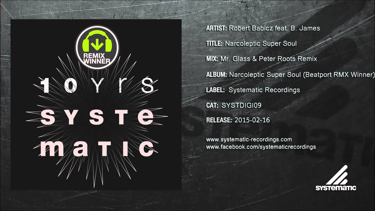 Robert Babicz - Narcoleptic Super Soul (Mr. Glass & Peter Roots Remix)