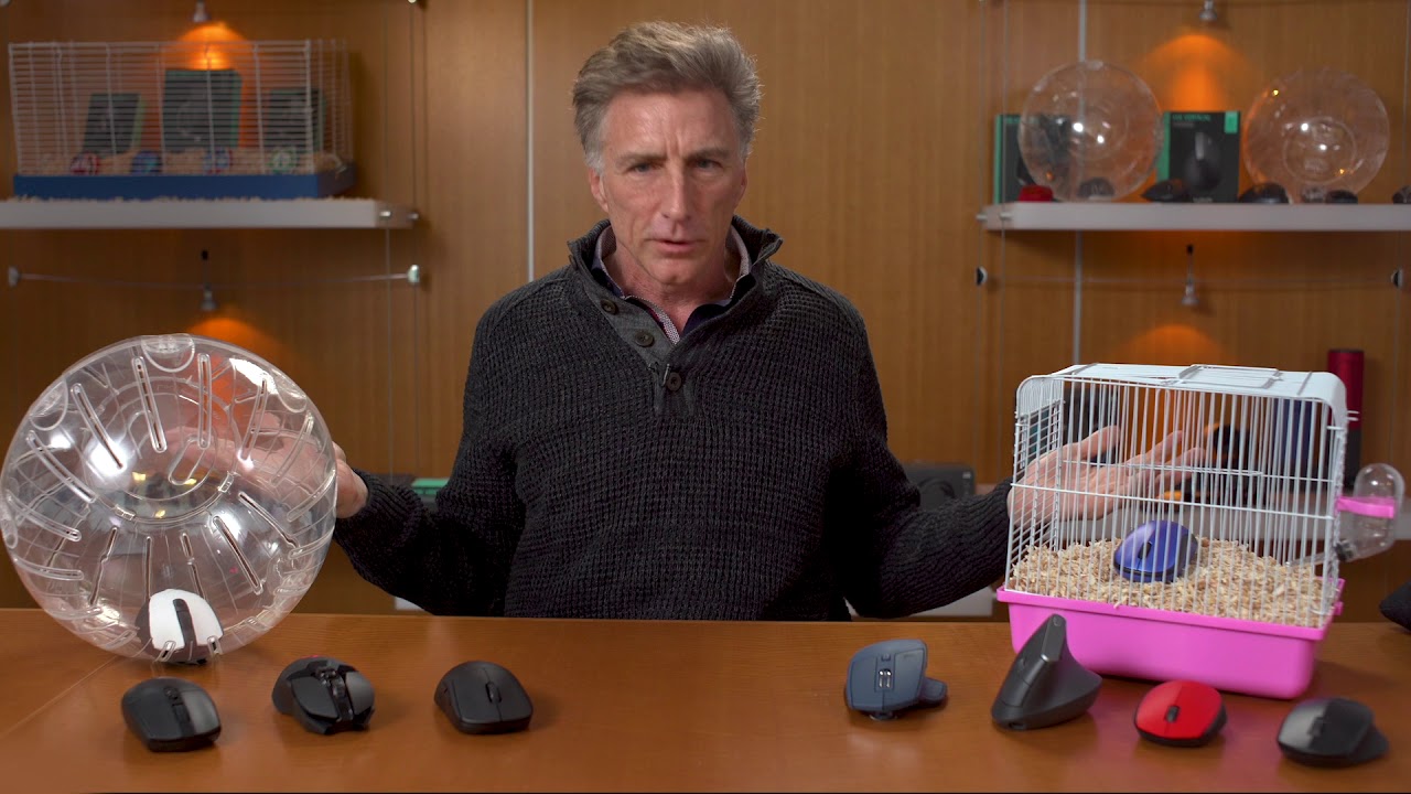 Goodbye wireless mouse, hello hamster.