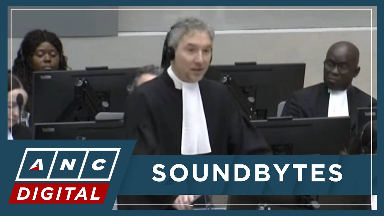 'Tama na po, may exam pa ako bukas': ICC prosecution recalls killing of Kian Delos Santos | ANC