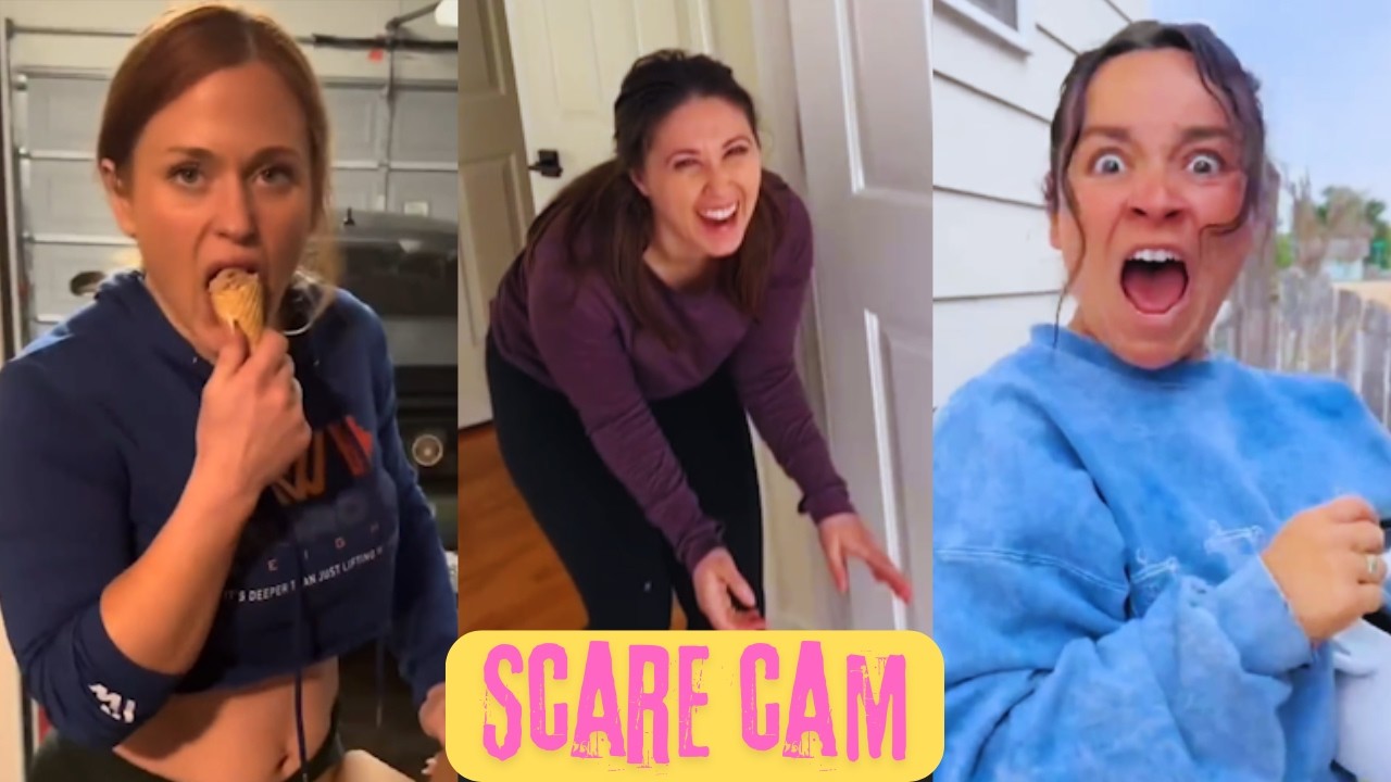 Scare Cam Pranks 🤣🤣 l Funny TikTok Videos | Jump scare | Funny Fail