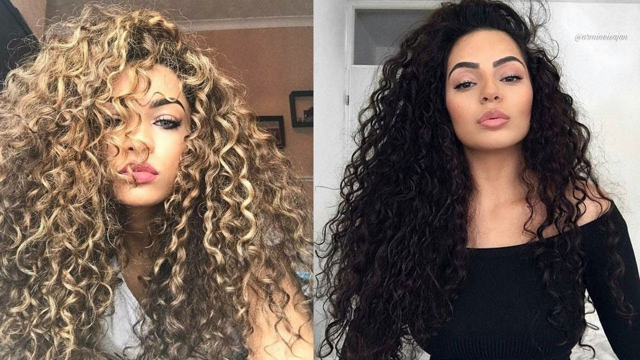 Os Cabelos Cacheados Mais Lindos Do Instagram 📷 #3 Curly Hair Compilation 2018
