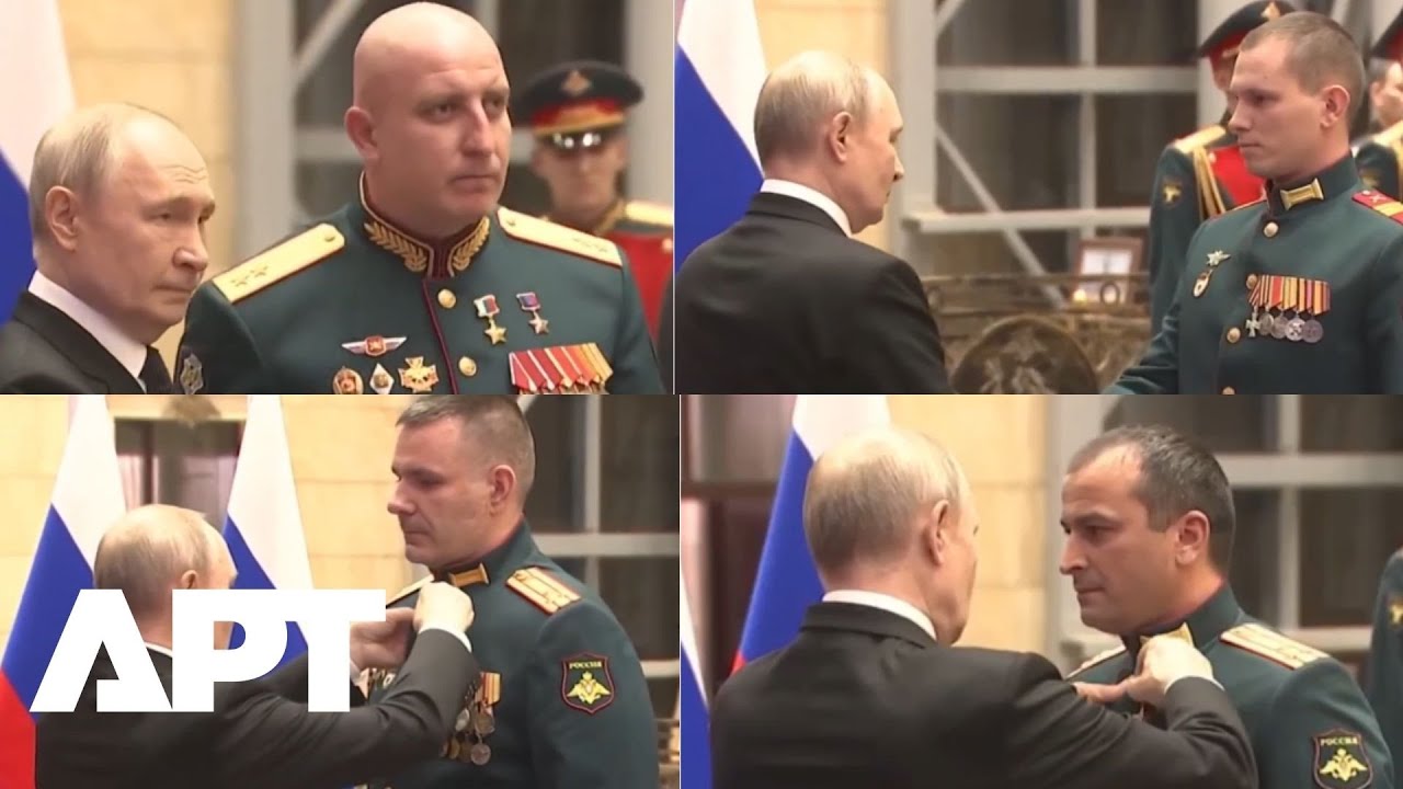 Putin Praises ‘Respect for Motherland’ While Awarding Troops After Capture of Seversk | APT