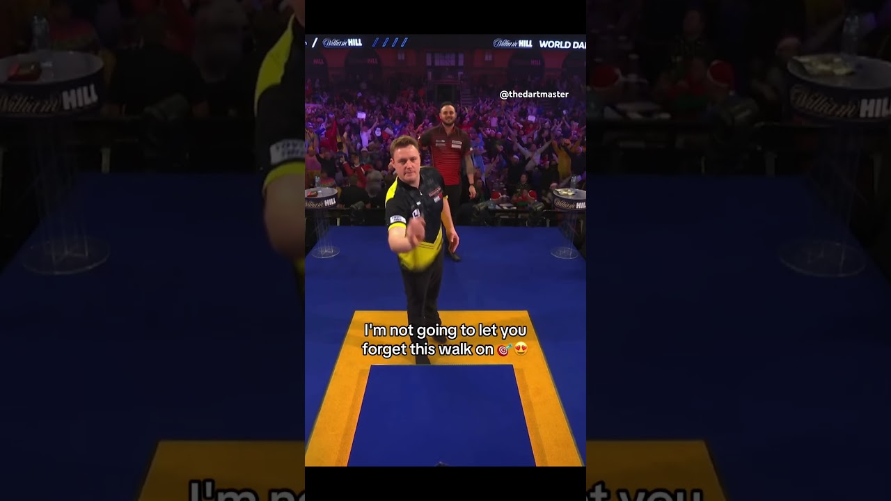 What a walk on that was by Joe Cullen! 😍 