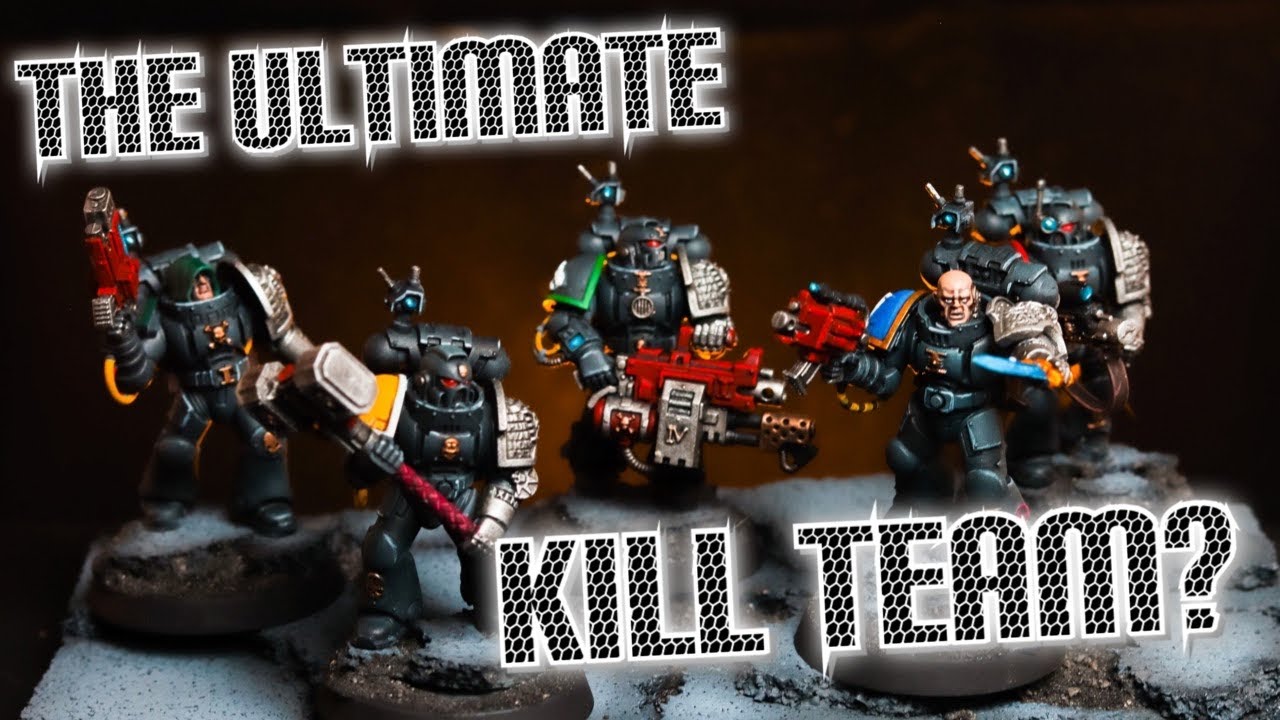 Are Deathwatch the BEST Kill Team? | Painting a Space Marine Kill Team | Warhammer 40k
