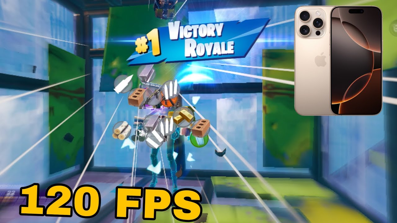 iPhone 16 Pro 120 Fps Fortnite Mobile Gameplay *FORTNITE MOBILE IS BACK WITH A VICTORY ROYALE*
