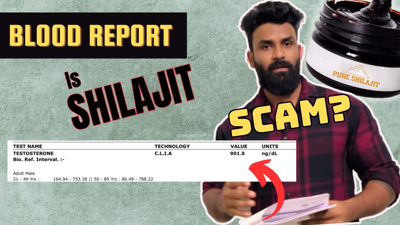 Does shilajit works? | My Testosterone report after using shilajit | Tamil