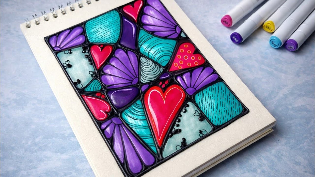 This Heart Pattern Looks Simple… Until You Notice the Details!