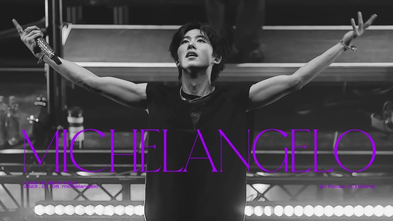 231008  LOVE OR DIE IN OSLO : MICHELANGELO ( 김한빈 비아이 직캠 B.I focus )