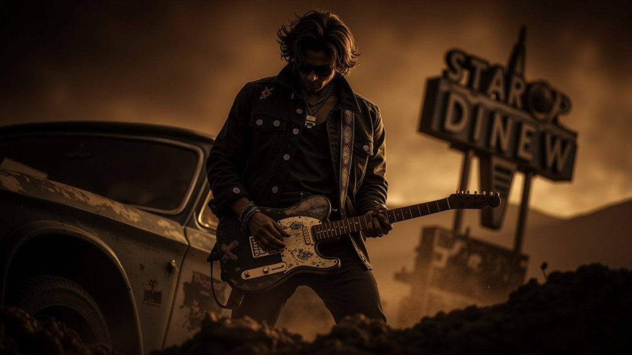 Desert Rock Instrumental | Fuzz Bass Groove & Heavy Psychedelic Rock | Atmospheric Vibing
