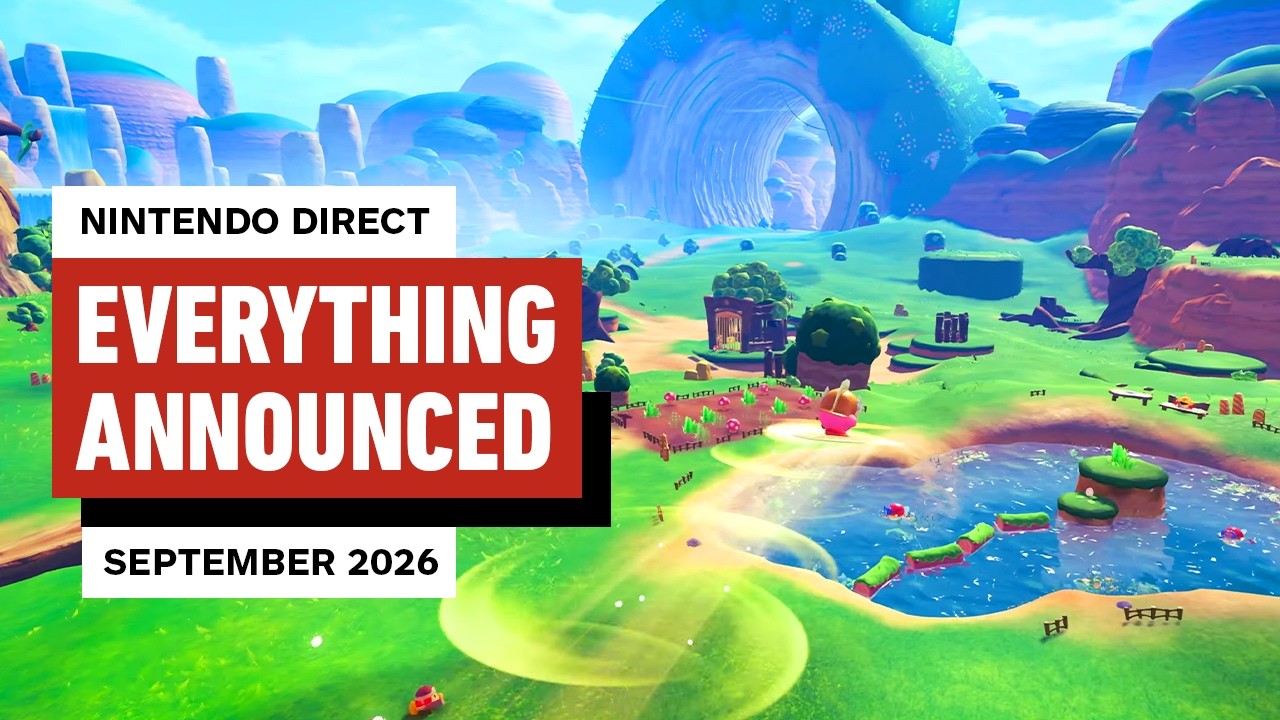 Everything Announced in the Nintendo Direct (September 2026)