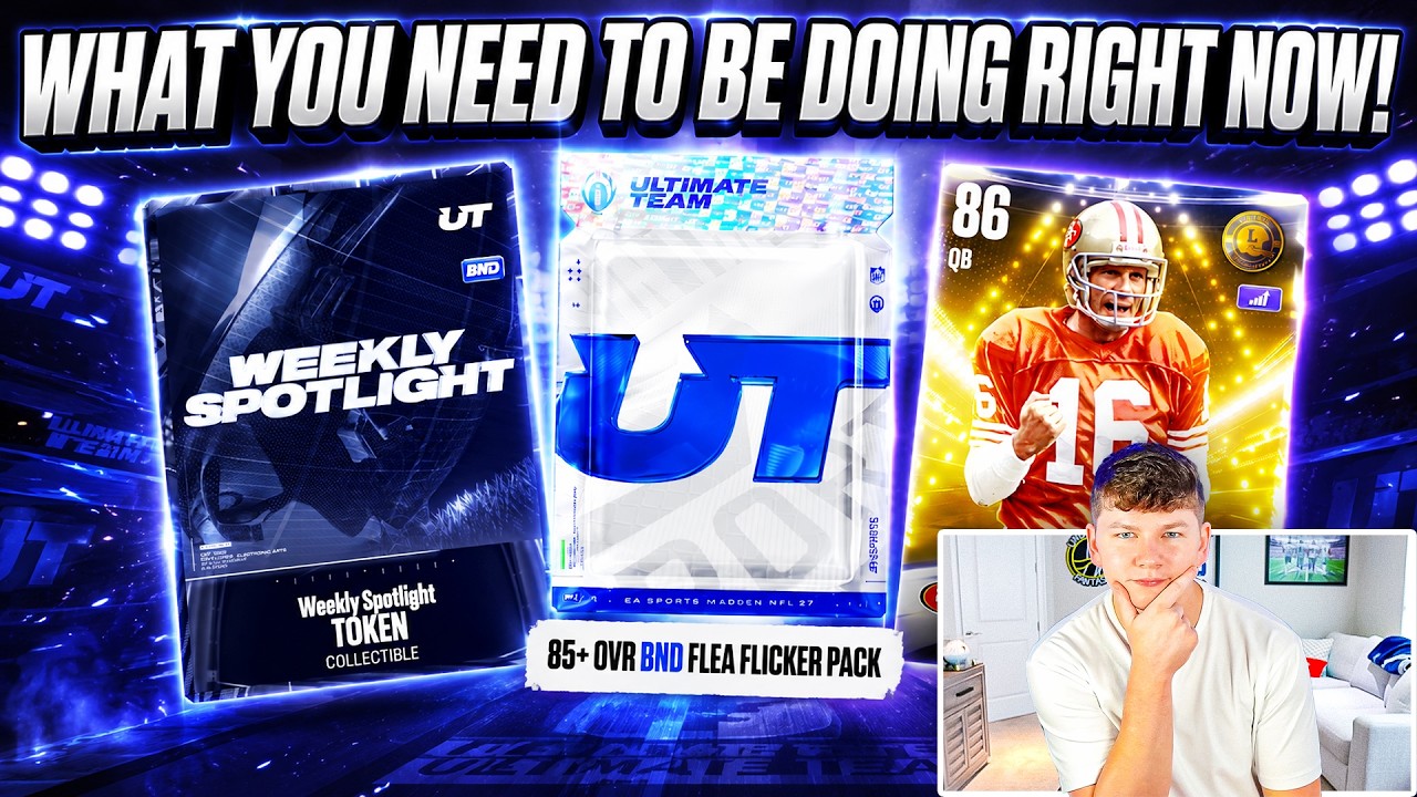 ЧТО ВАМ НУЖНО СДЕЛАТЬ ПРЯМО СЕЙЧАС В MADDEN 27 ULTIMATE TEAM!