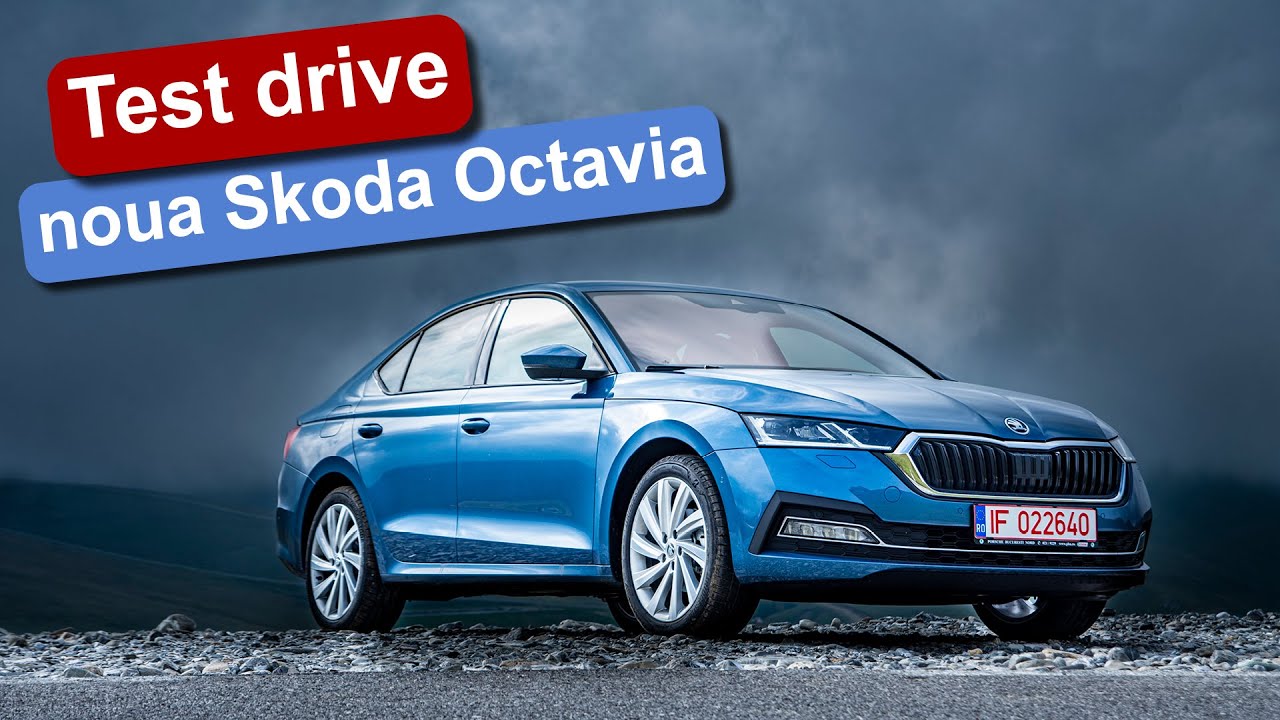 Test cu noua Skoda Octavia: în așteptarea furtunii