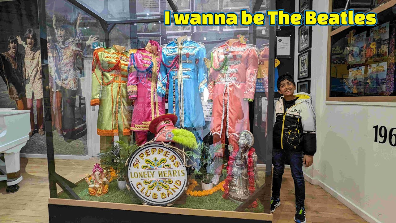 Dylan goes to Liverpool Beatles Museum, Sheffield Videogame Museum, Kelham Island Steel Museum