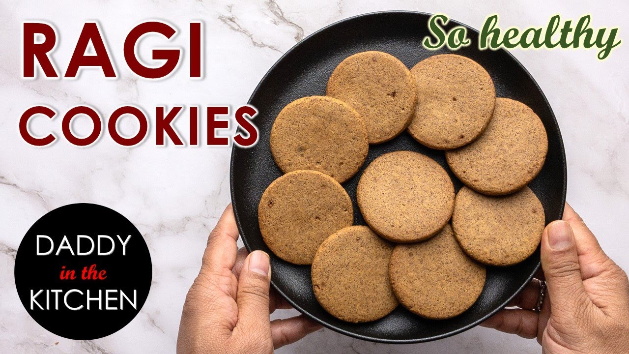 Ragi cookies with jaggery recipe | How to make Ragi cookies | Finger millet cookies | Ragi snacks
