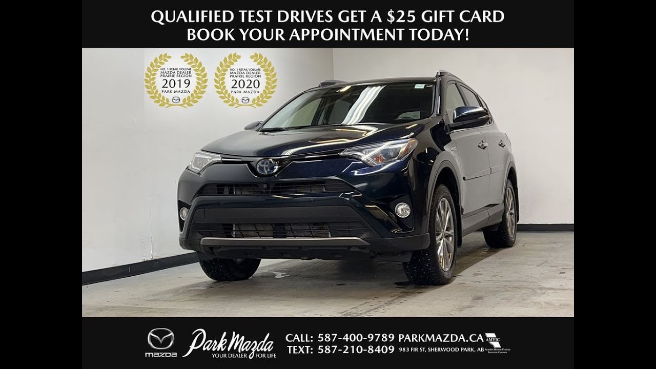 2018 Toyota RAV4 Hybrid Limited AWD Review   - Park Mazda