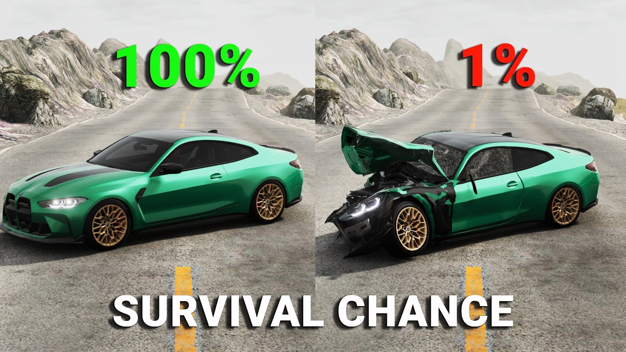 Realistic Survival Chance Crashes #13 | BeamNG.drive