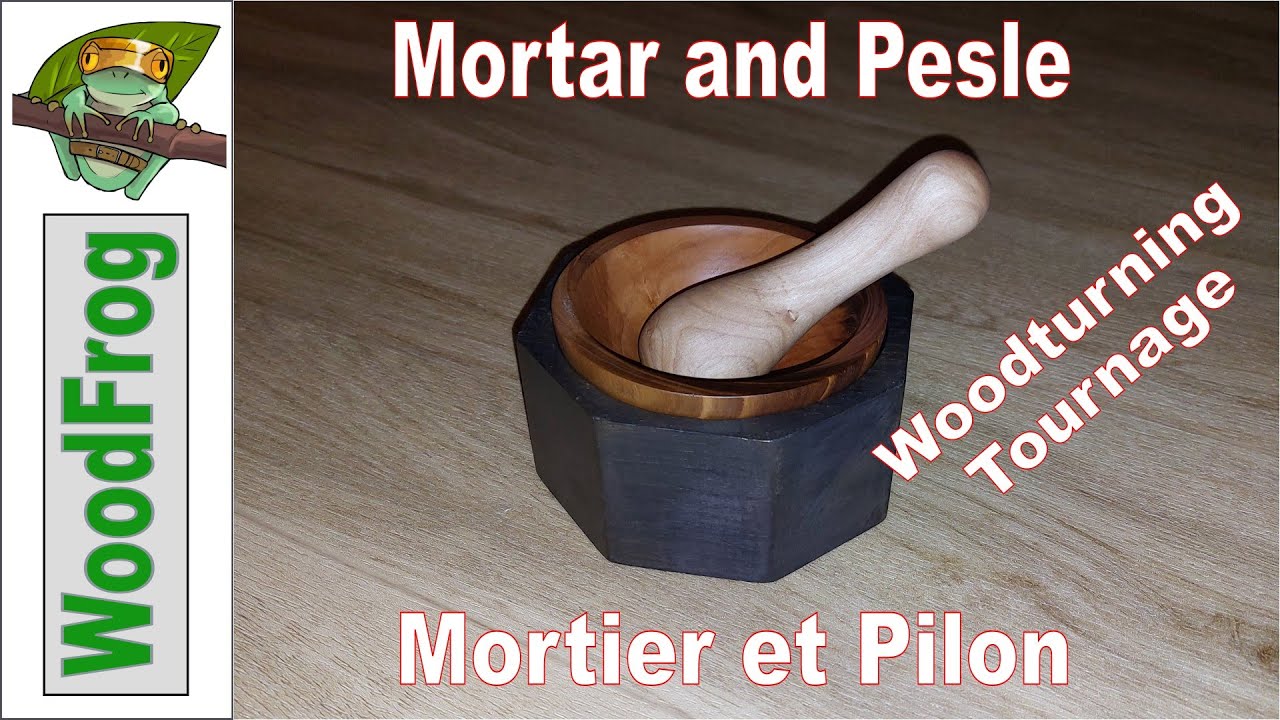 Tournage Mortier et Pilon