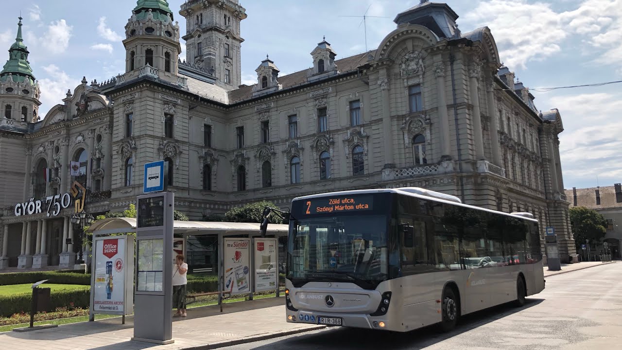 Volánbusz -🚌- Buses in Győr / Buszok Győrben
