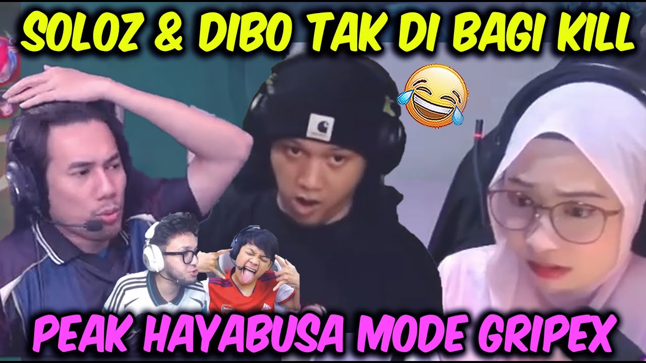 SOLOZ & DIBO MENJERIT TENGOK PEAK GUNA HAYABUSA 🤣😂!!